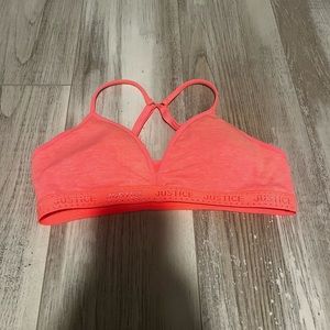 Girls Justice sports bra